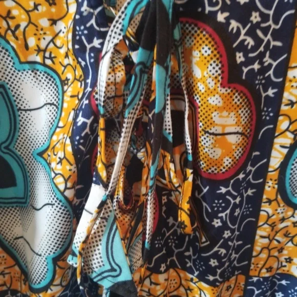 Multi-Patterned Maxi Dress - Picture 5 of 6